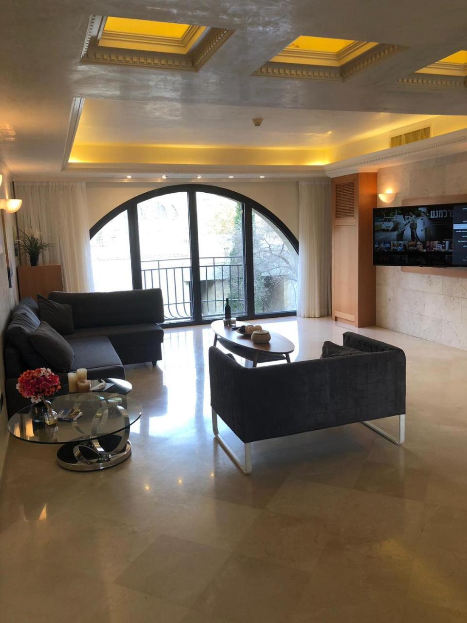 Apartamento de 120 m² en Mamilla / Rey David, con 2 habitación Jerusalén Exterior foto